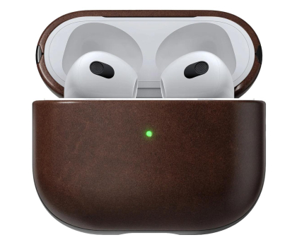 Etui na słuchawki Nomad Leather Case AirPods 3 brown